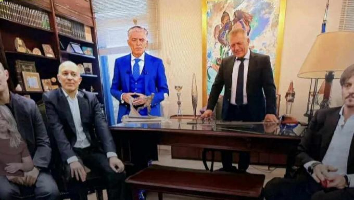 Ο Ευαγγελάτος... κάθισε στο ίδιο τραπέζι Γιαννακόπουλο-Αγγελόπουλους!