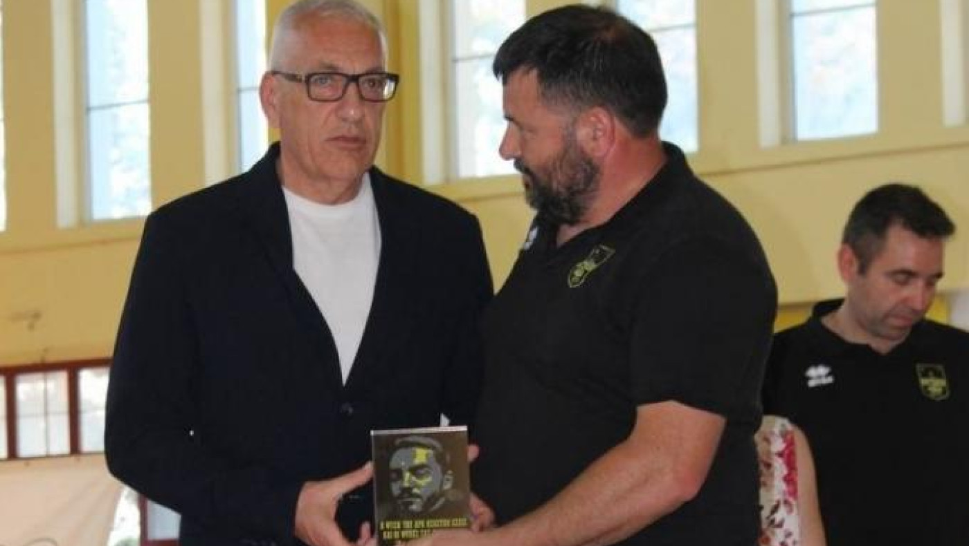 Άρης: Τιμήθηκε στην Αμφίκλεια από την τοπική ομάδα (pics)