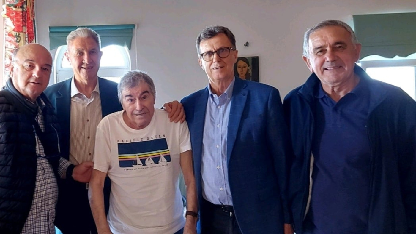 Άρης: Επίσκεψη αγάπης και συγκίνησης στον Θόδωρο Πάλλα