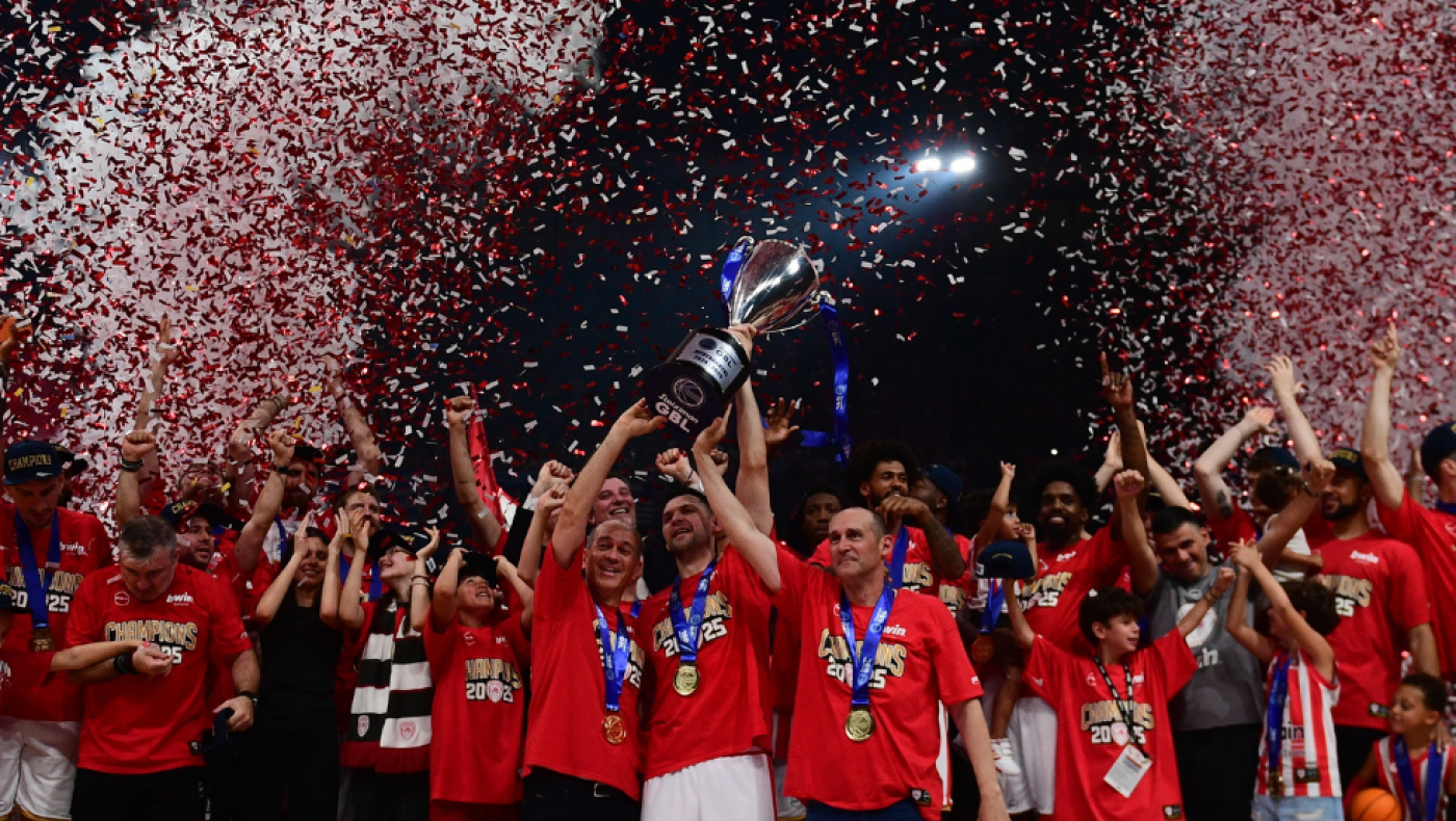 Ολυμπιακός: Ο 4ος τελικός… εκ των έσω- Η παρακάμερα τα κατέγραψε όλα!