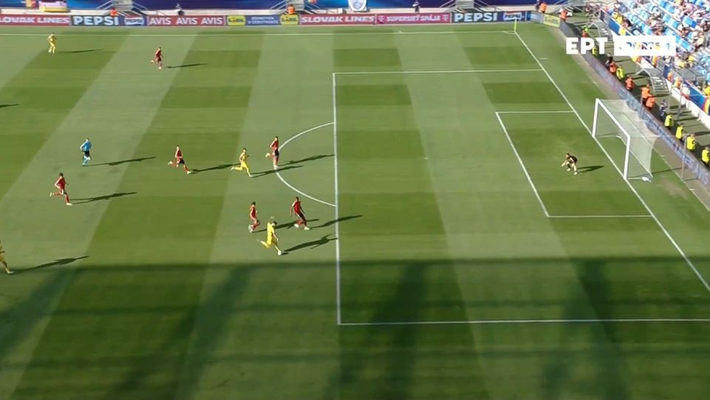 Κ21 Ισπανία – Ρουμανία: Το εκπληκτικό γκολ του Μουντεάνου με βολίδα