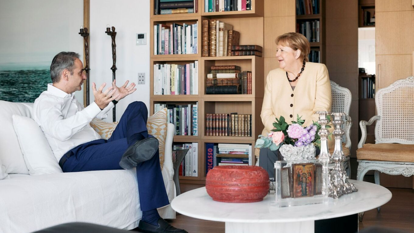 Πρωινό με συζήτηση για τα διεθνή για Μητσοτάκη και Μέρκελ