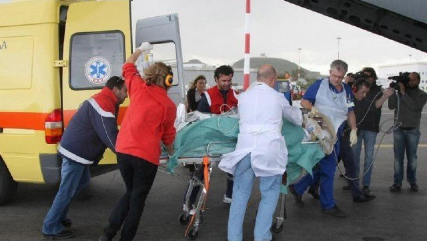 Αερομεταφορά 22χρονης από τη Θεσσαλονίκη στην Ιταλία