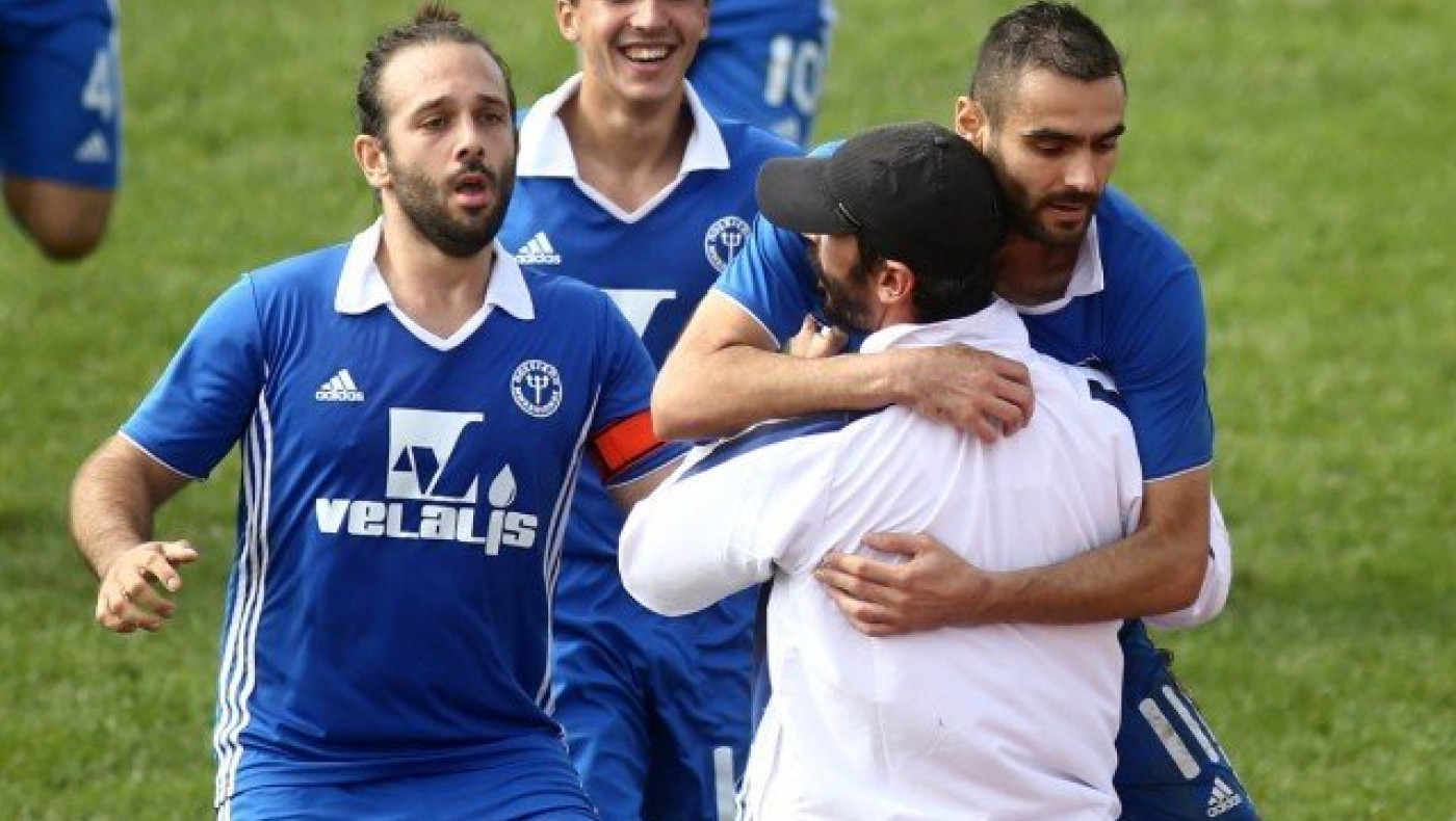 Σόου Παπαποστόλου με 3 γκολ στο μάτς με τους Αμπελόκηπους