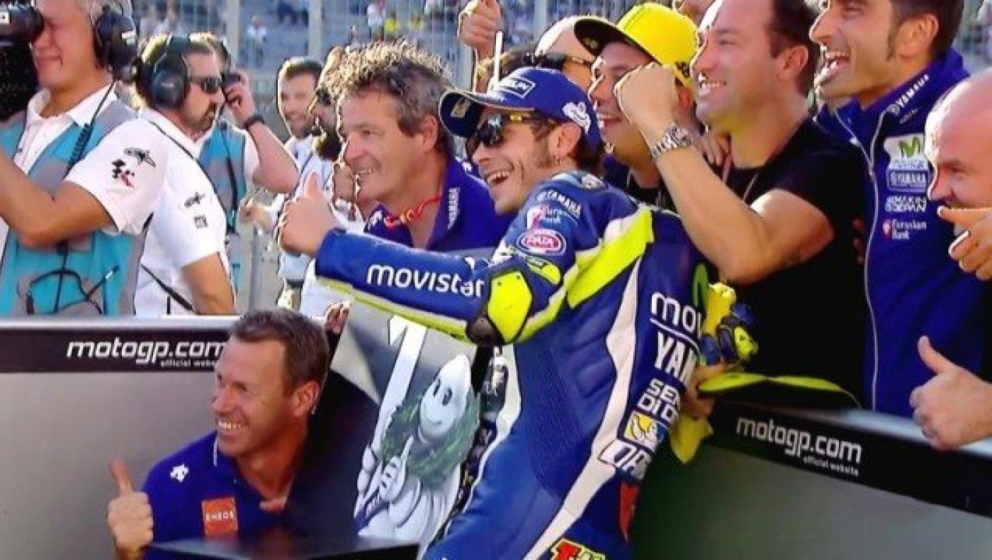 Pole position και ρεκόρ         για τον Βαλεντίνο Ρόσι