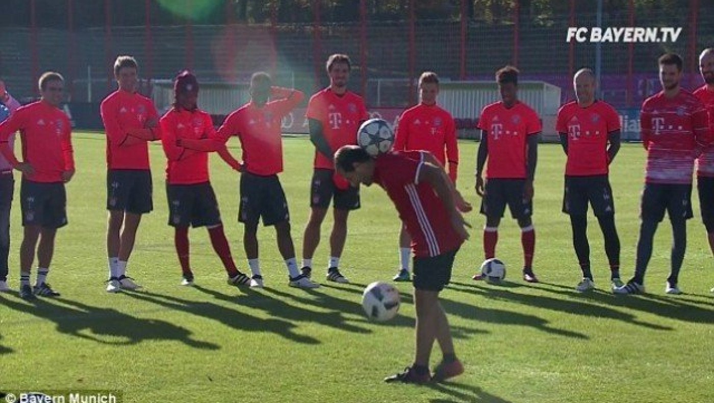 Φοβερό σόου του freestyler Φαμπιάν στους αστέρες της Μπάγερν