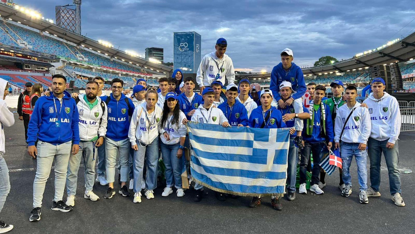 Σημαιοφόρος της ελληνικής αποστολής στη Σουηδία ο Μακεδονικός - Τρομερή εμπειρία για τα παιδιά