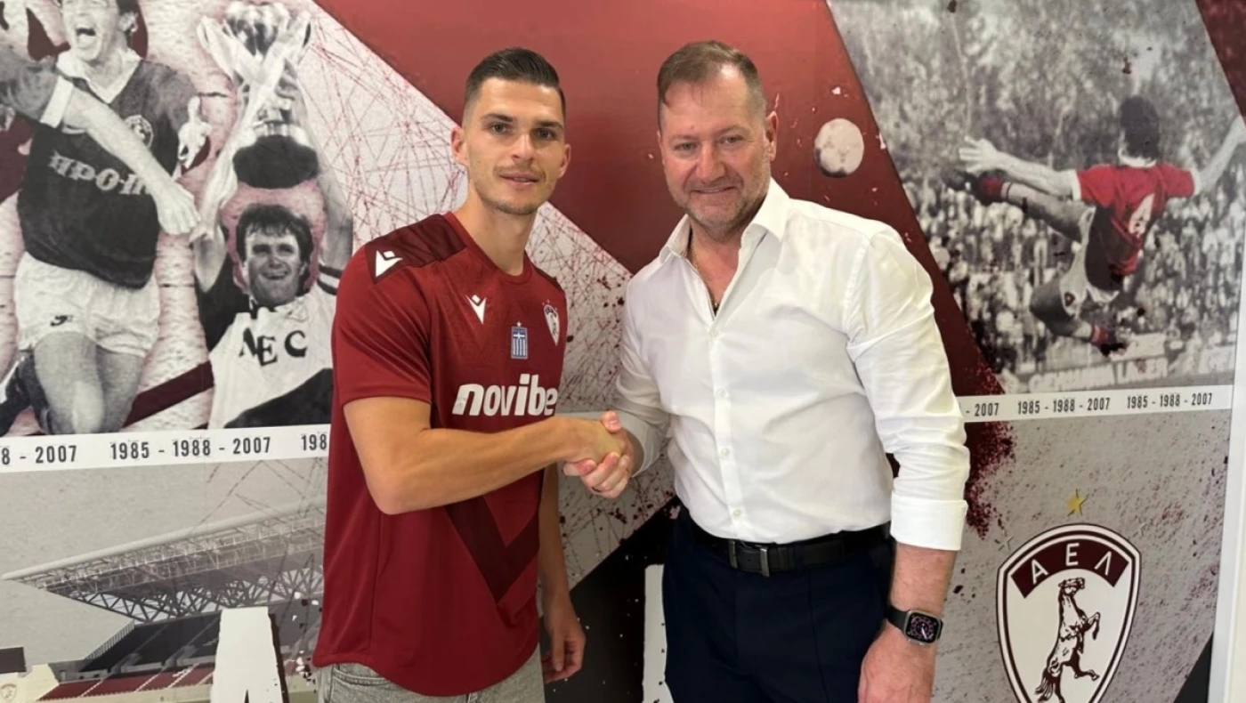 ΑΕΛ: Βυσσινί και με τη βούλα ο Λιούμπομιρ Τούπτα