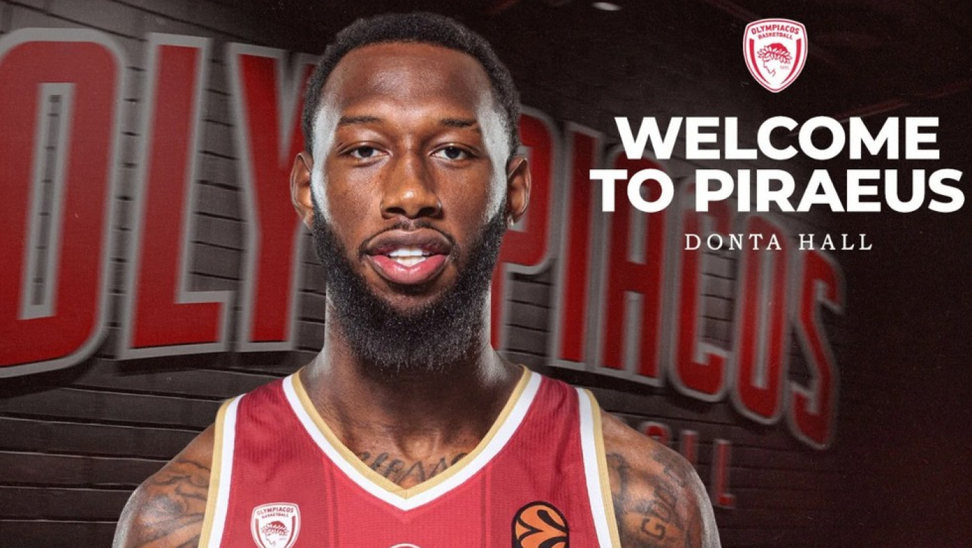 Ο Ολυμπιακός ανακοίνωσε τον Ντόντα Χολ