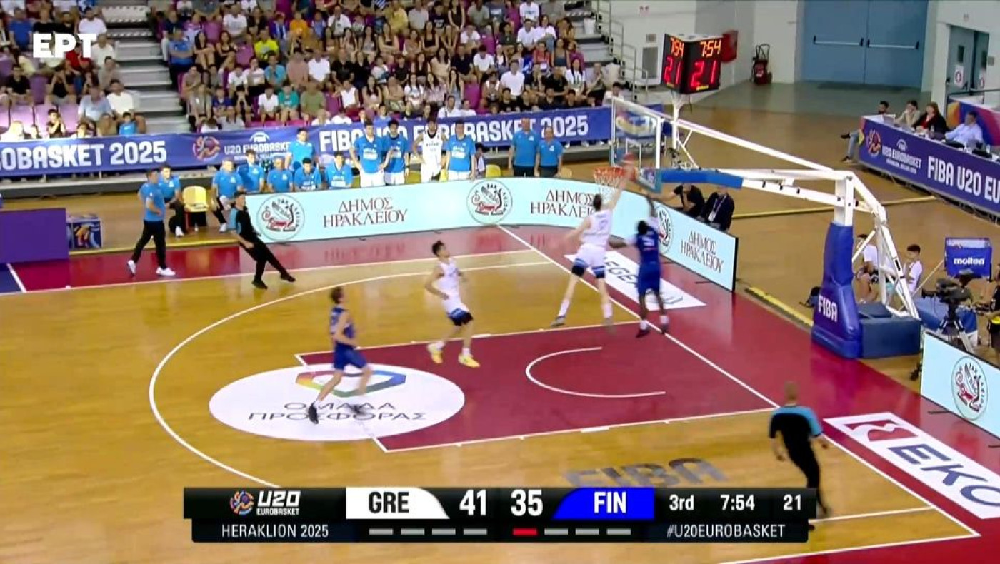 Πέταξε για τους «8» η Εθνική Νέων Ανδρών, υπέταξε και τη Φινλανδία