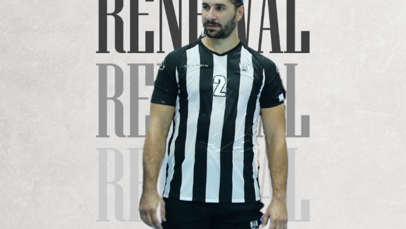 ΠΑΟΚ-Χάντμπολ: Ανανέωσε ο Ζαφείρης-«Ευχαριστώ για την εμπιστοσύνη»