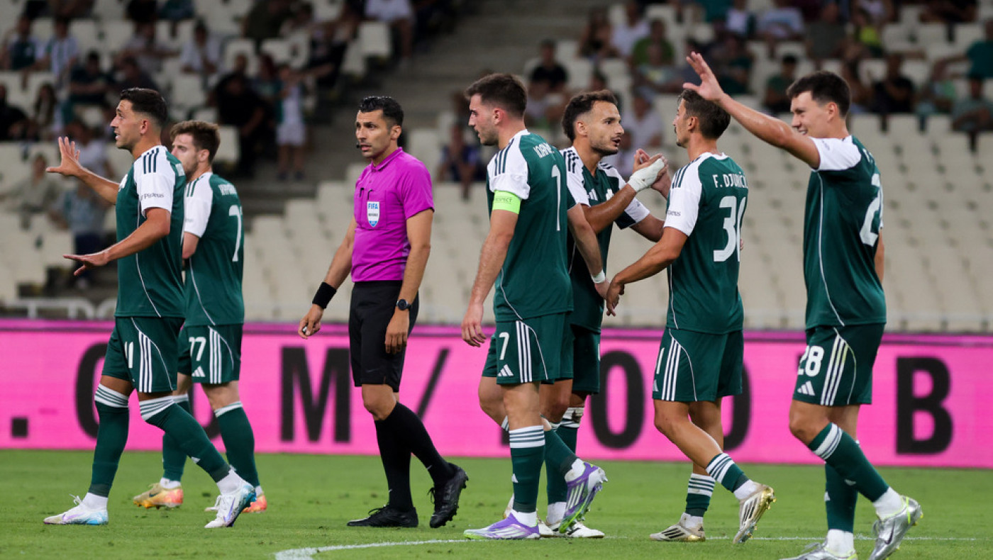 Η αρχική ενδεκάδα του Παναθηναϊκού στην αναμέτρηση με τη Ρέιντζερς