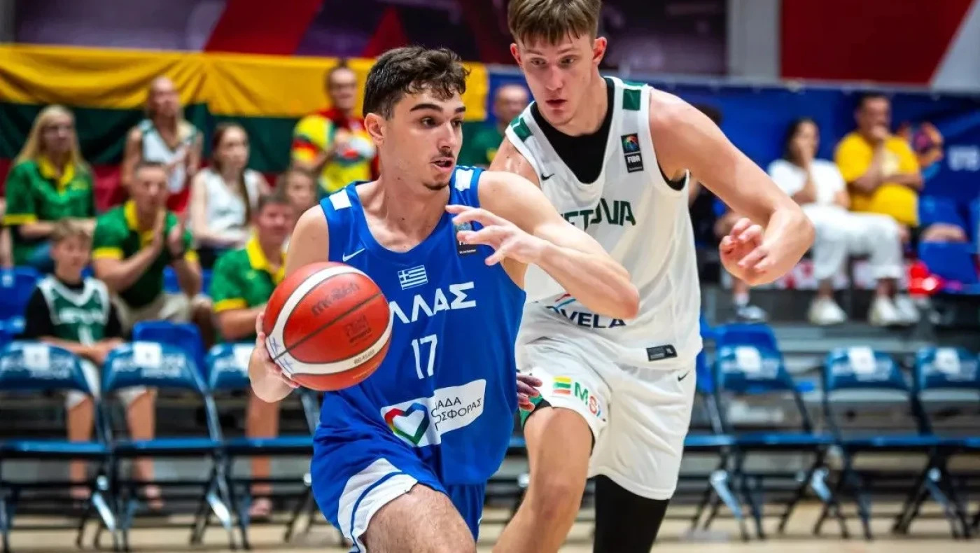 Βαριά ήττα για την Εθνική Εφήβων από τη Λιθουανία