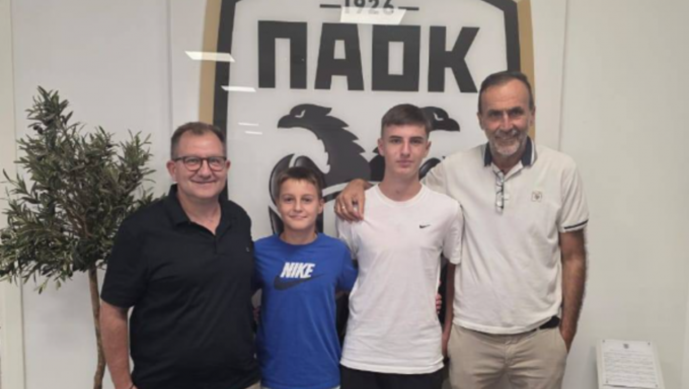 ΠΑΟΚ: Διπλή ενίσχυση για την Κ14 από την Κατερίνη