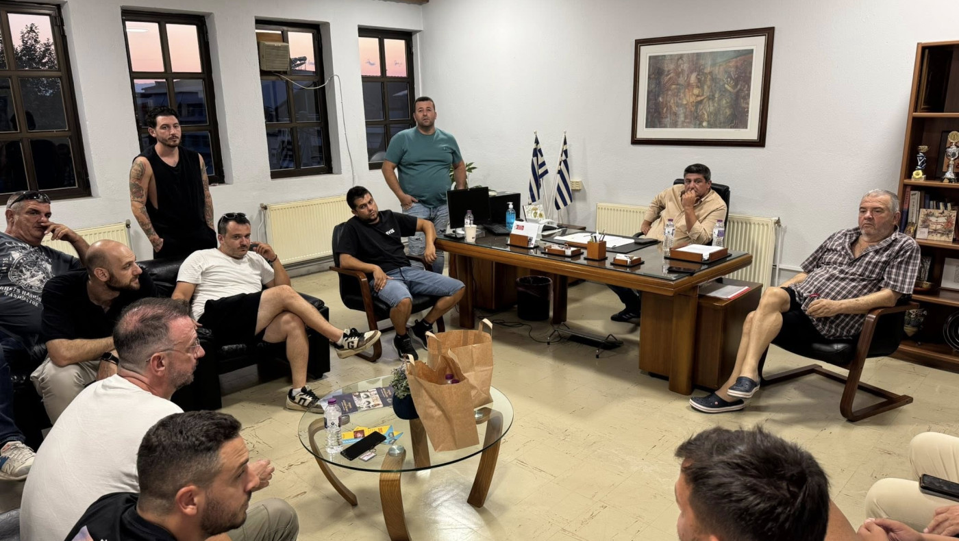 Απόλλων Κρύας Βρύσης: Συνάντηση με τον δήμαρχο