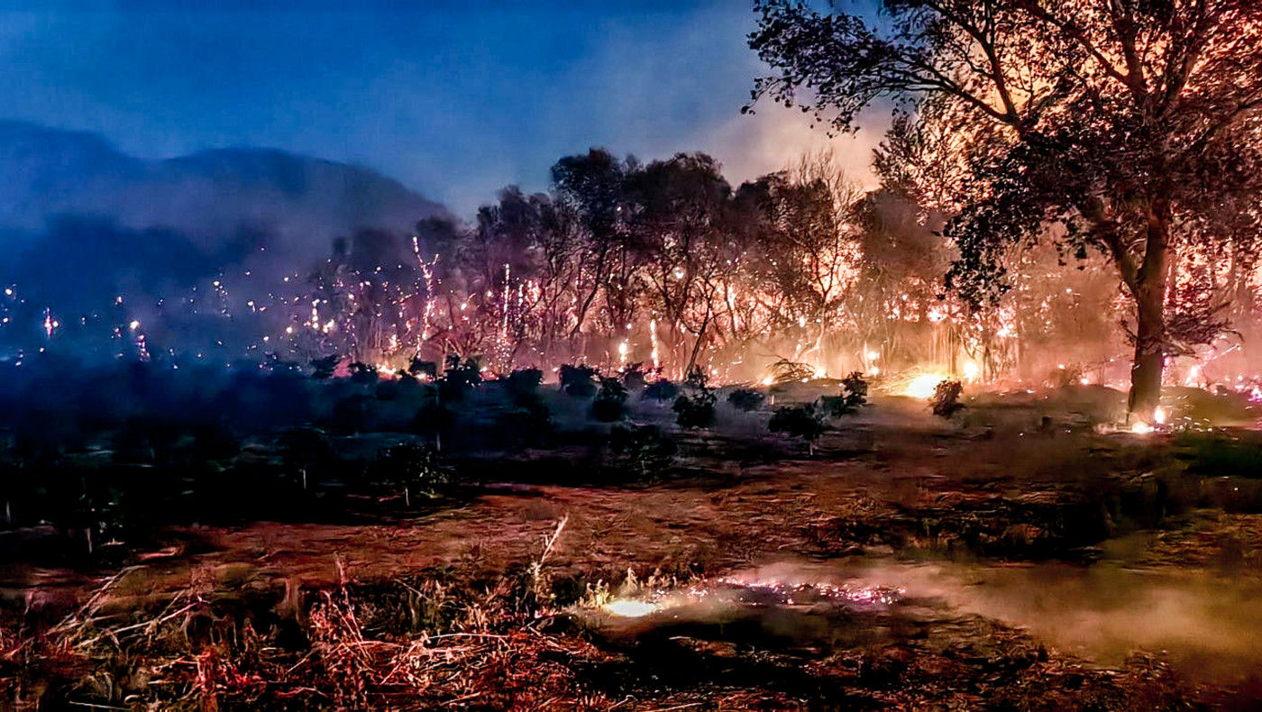 Απανωτά τα μηνύματα από το «112» για Ζάκυνθο και Πρέβεζα-Ανεξέλεκτες οι πυρκαγιές