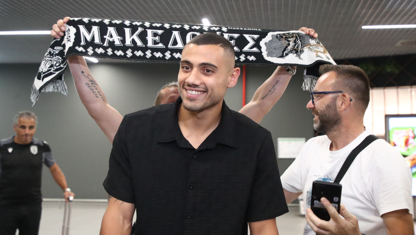 ΠΑΟΚ: Έφτασε στη Θεσσαλονίκη ο Γιακουμάκης