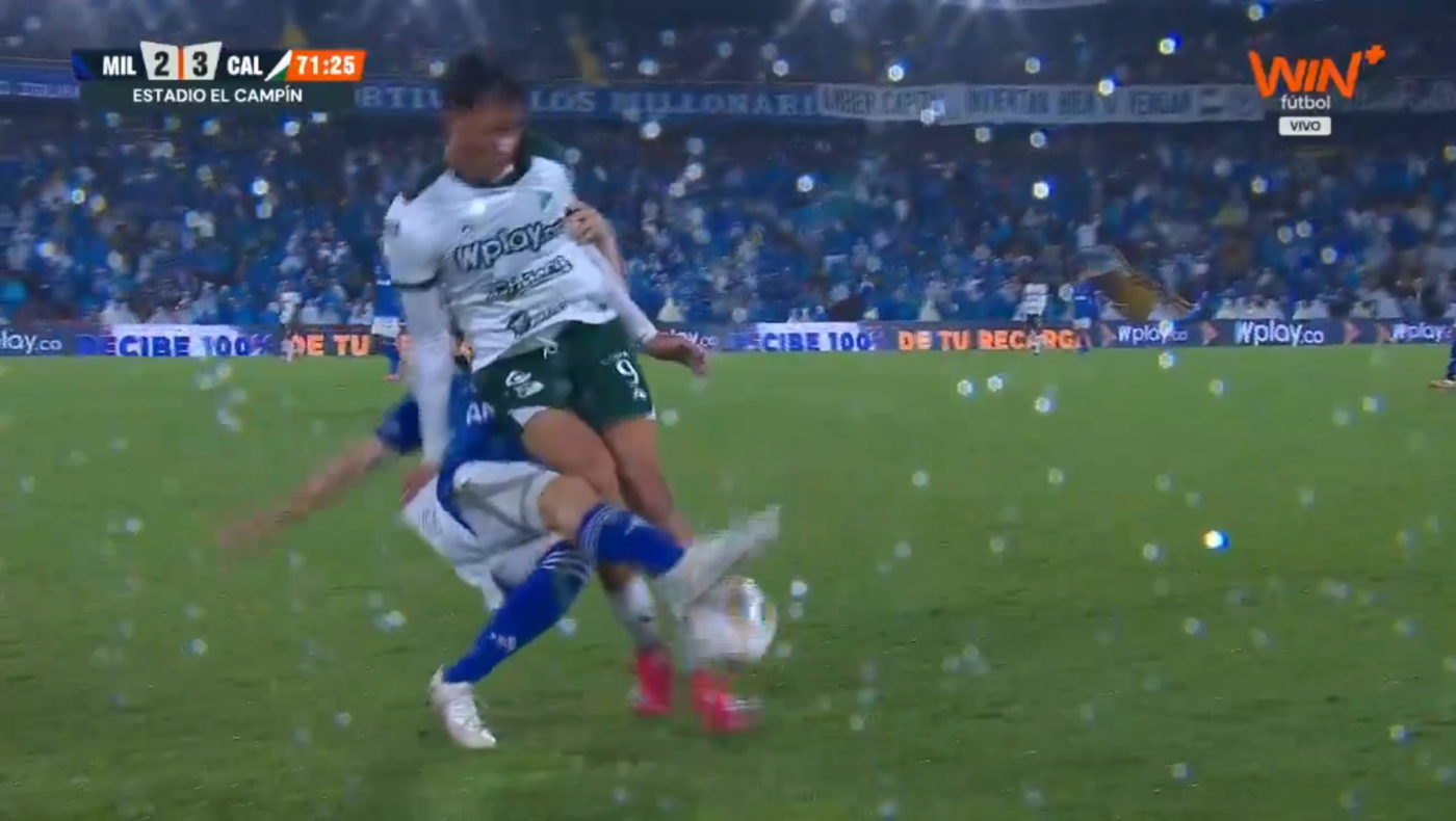 Κολομβία: Με πολλαπλά κατάγματα παίκτης της Μιγιονάριος-Η στιγμή του τραυματισμού