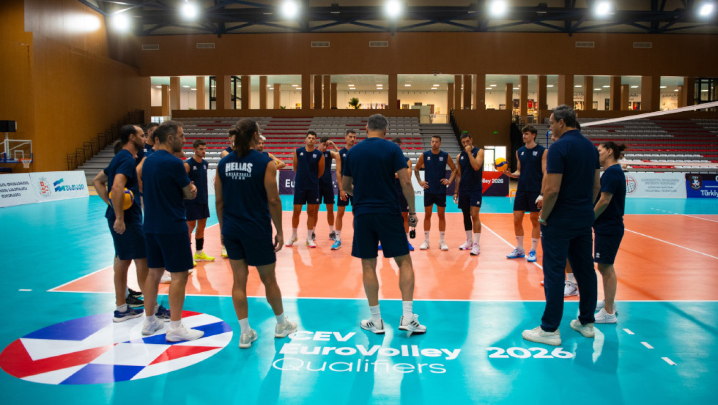 Βόλεϊ: Η Εθνική κόντρα στη Γεωργία για ένα βήμα πιο κοντά στα τελικά του Ευρωπαϊκού