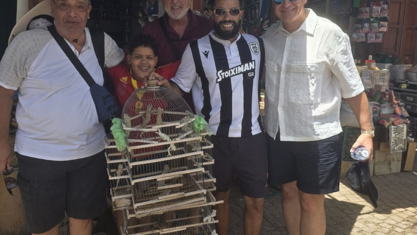 ΠΑΟΚ και... στην πλατεία του Μαρακές στο Μαρόκο!