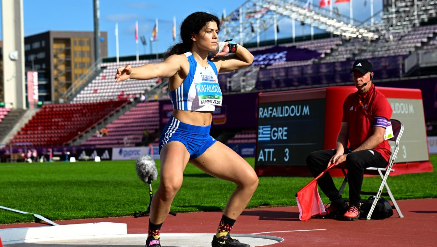 Ευρωπαϊκό Κ20, Τάμπερε: Χρυσό μετάλλιο για Ραφαηλίδου στη σφαιροβολία!