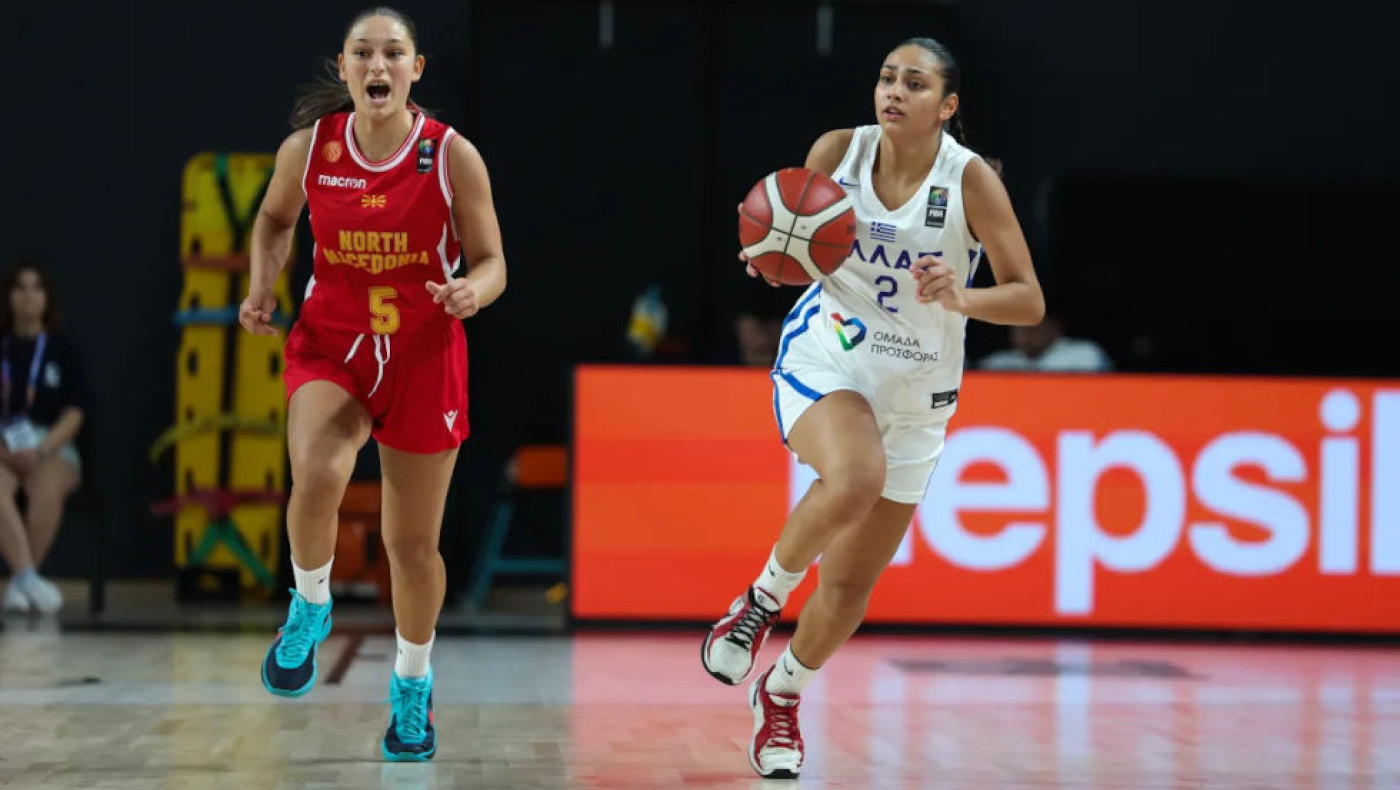 Ευρωμπάσκετ U16-Εθνική Κορασίδων: Η Ελλάδα διέλυσε τα Σκόπια