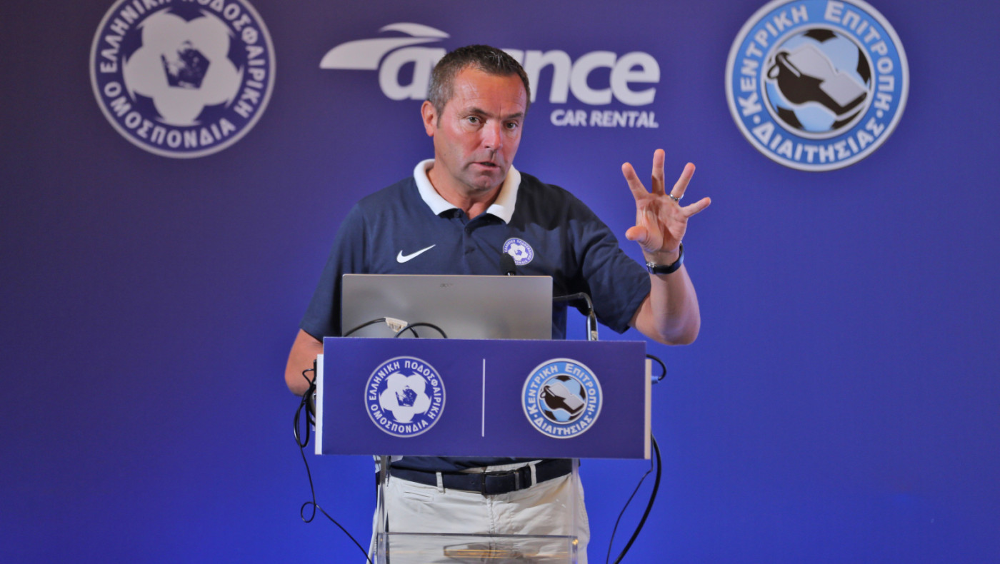 Λανουά: «Ξένοι διαιτητές στους μεγάλους αγώνες και τη νέα σεζόν στη Super League»