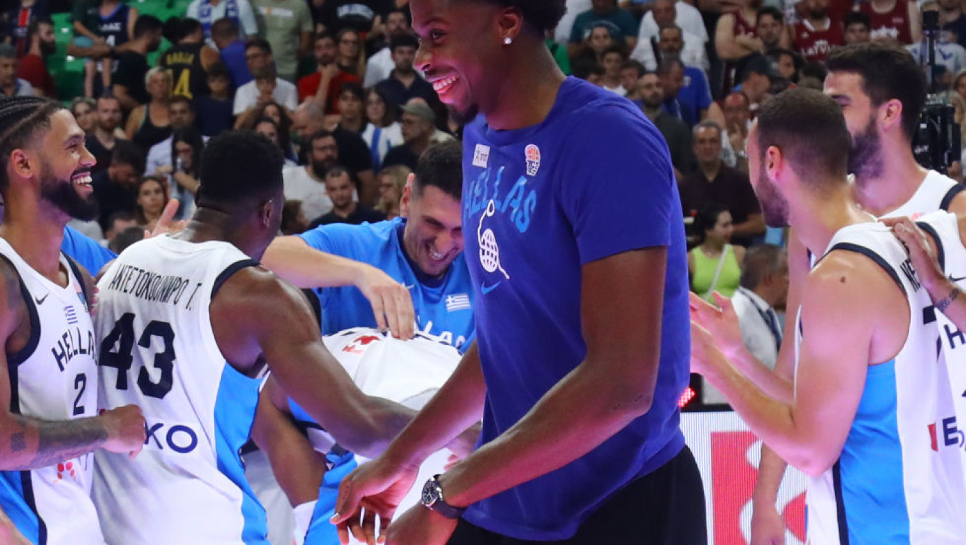 Ελλάδα-Λετονία: Οι σφαλιάρες του Λαρεντζάκη στον Γιάννη