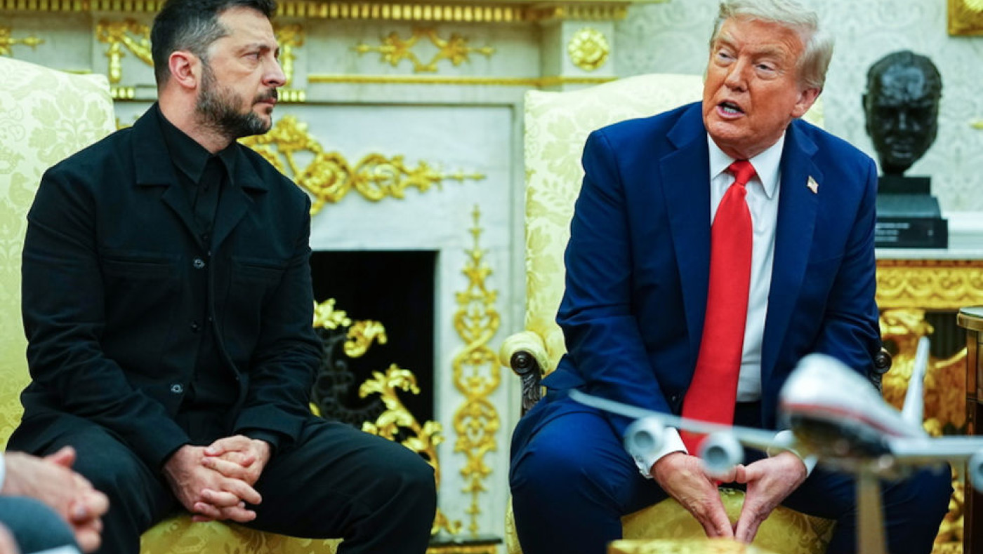 Συνάντηση Ζελένσκι-Τραμπ στον Λευκό Οίκο: «Μου αρέσει η ιδέα παύσης πυρός»