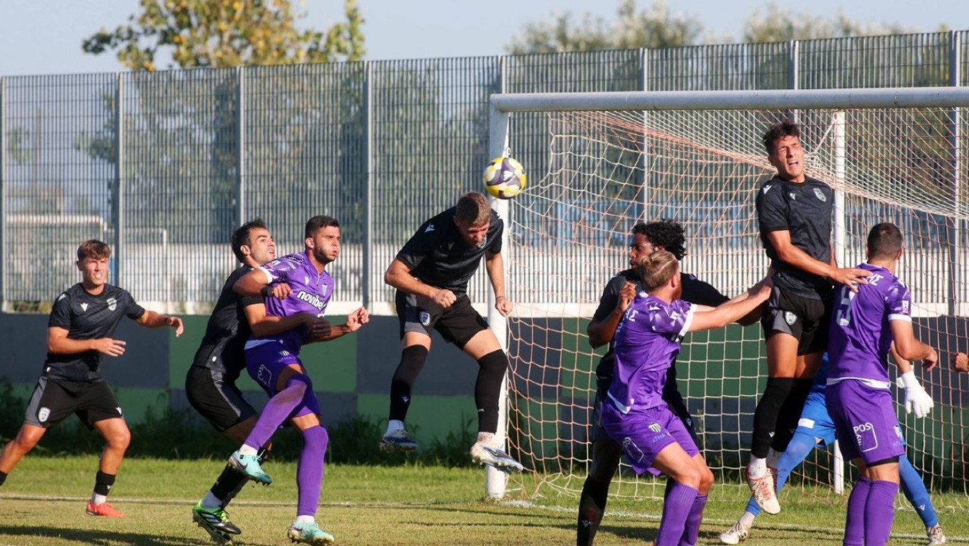 ΠΑΟΚ Β: Ήττήθηκε από την Καλαμάτα σε φιλικό παιχνίδι