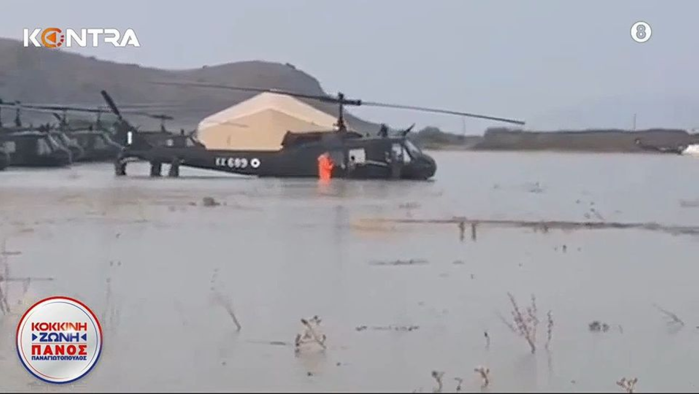 Ολική η καταστροφή για αεροσκάφη, δυο χρόνια μετά την κακοκαιρία Daniel