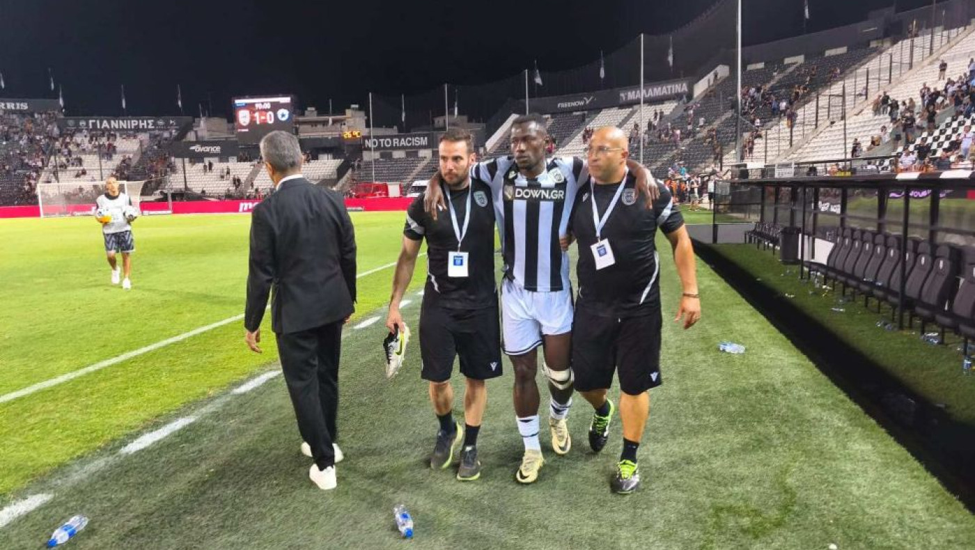 Μαντί Καμαρά: Ενόχληση πίσω από το γόνατο, αύριο (1/9) η εκτίμηση