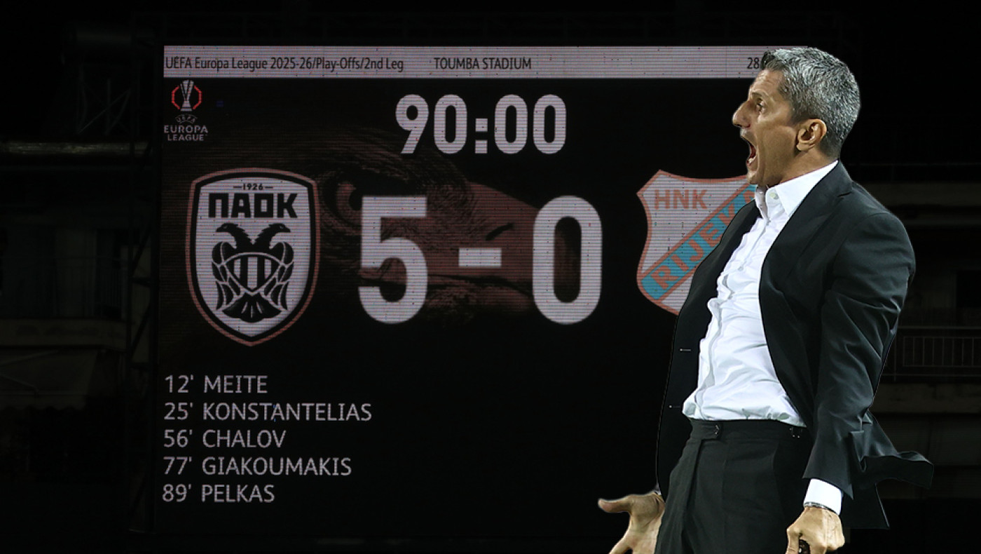 Η πρόκριση του ΠΑΟΚ στο league stage φέρει φαρδιά πλατιά την υπογραφή Λουτσέσκου