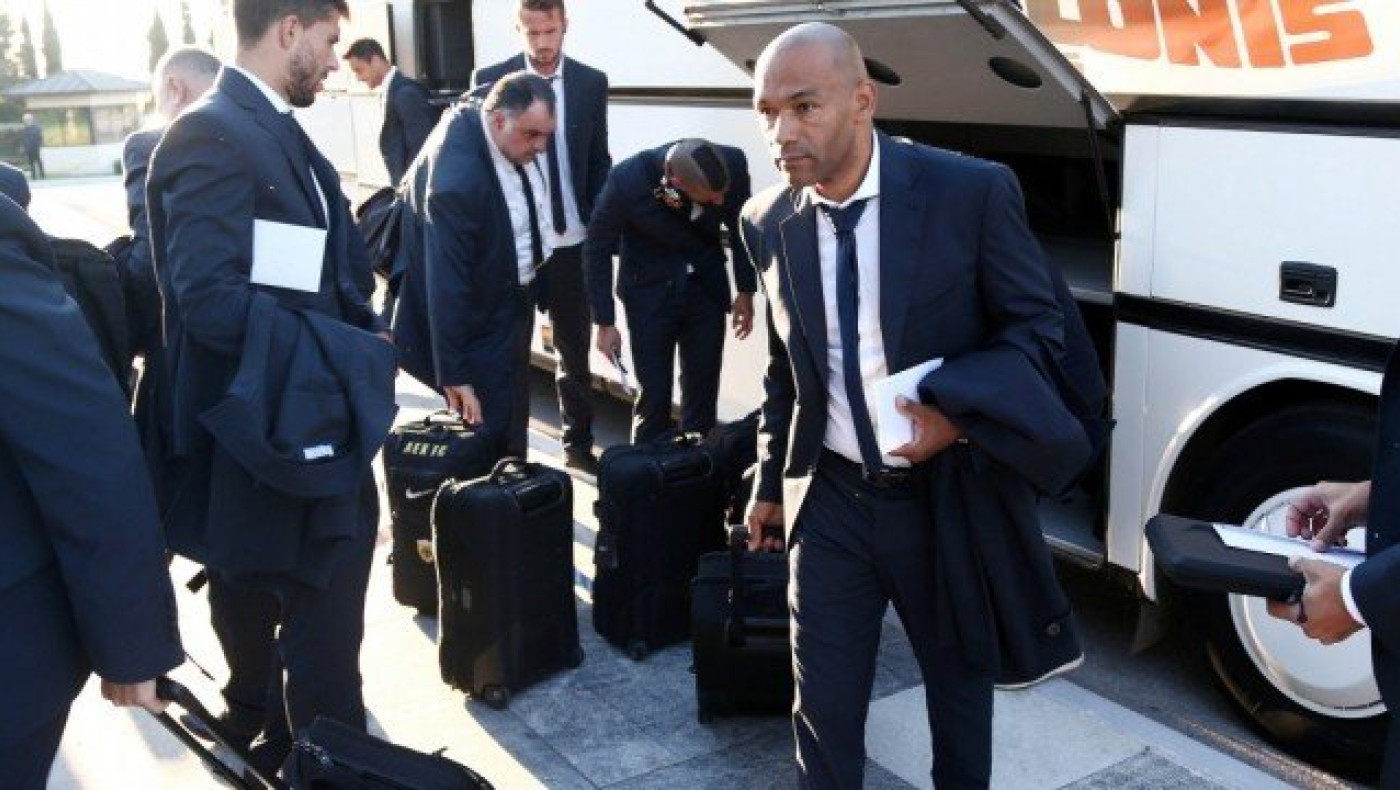 «Πάτησε»        Θεσσαλονίκη     η     αποστολή της ΑΕΚ (pics)