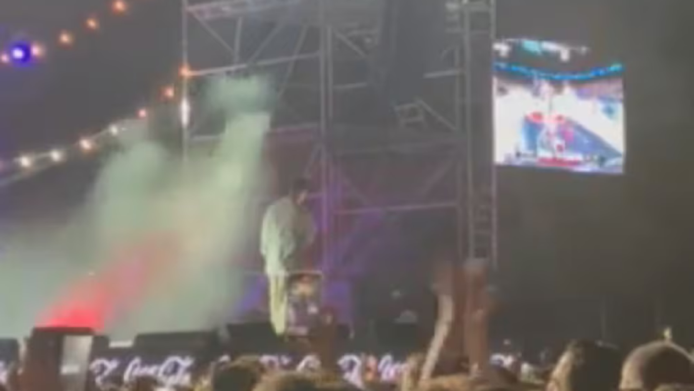 Θεσσαλονίκη: Η Εθνική άφησε... ακίνητο τον Αργυρό στη συναυλία του-«Ντάξει, κερδίσαμε»