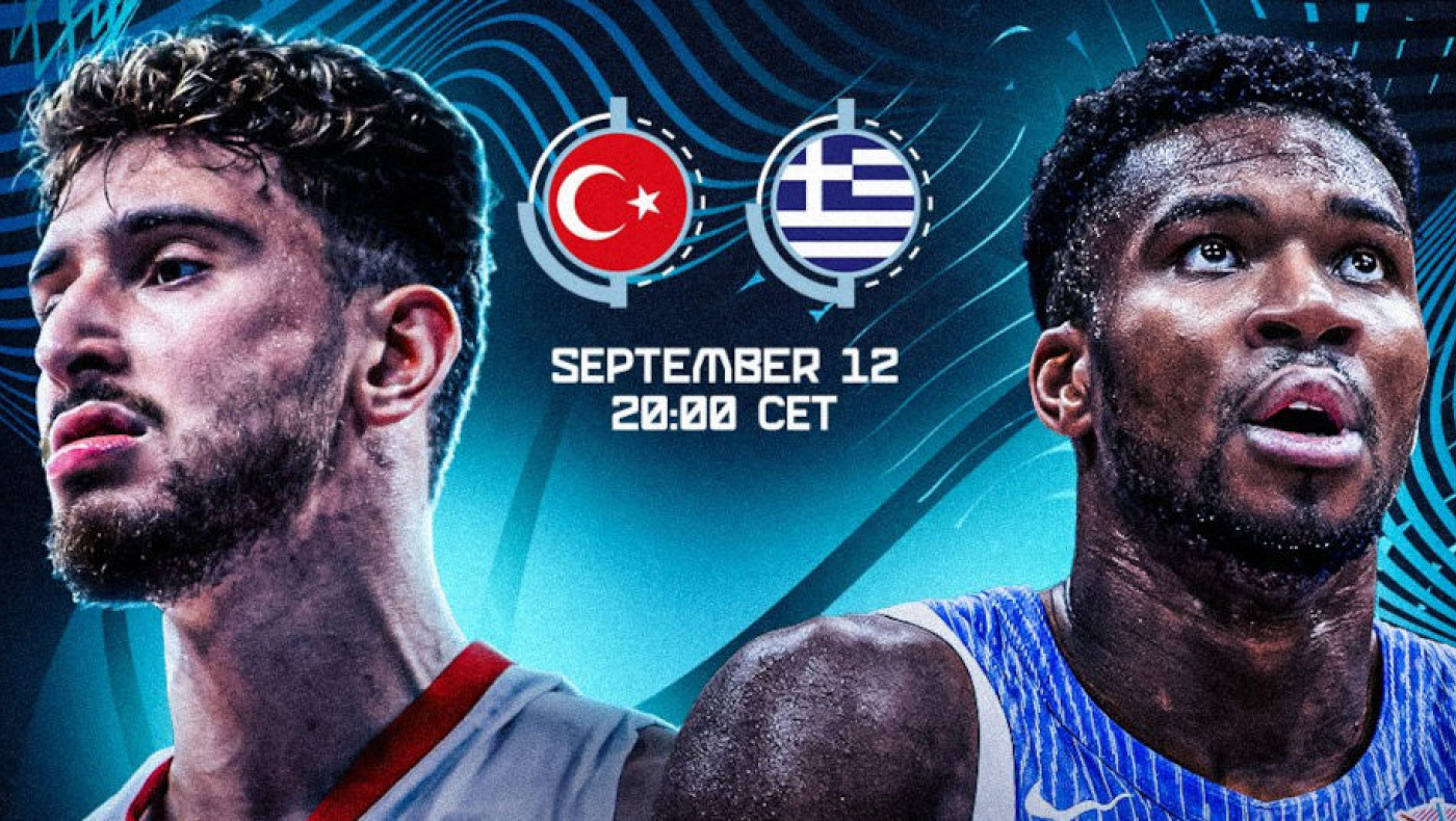 LIVE STREAMING: Ελλάδα-Τουρκία (Ημιτελικός EuroBasket 2025)