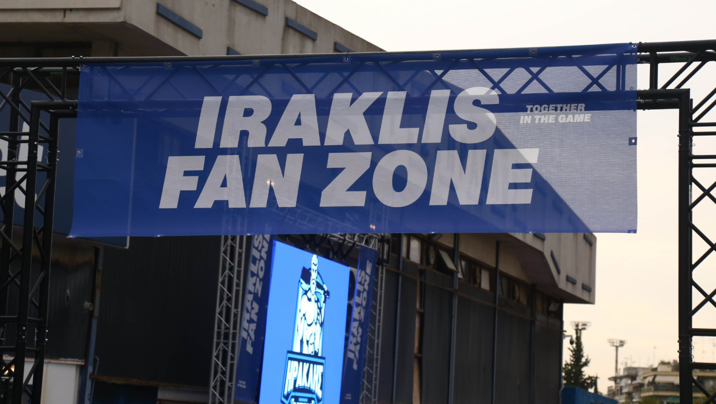 ΚΑΕ Ηρακλής: Εγκαινίασε τη Novibet Fan Zone