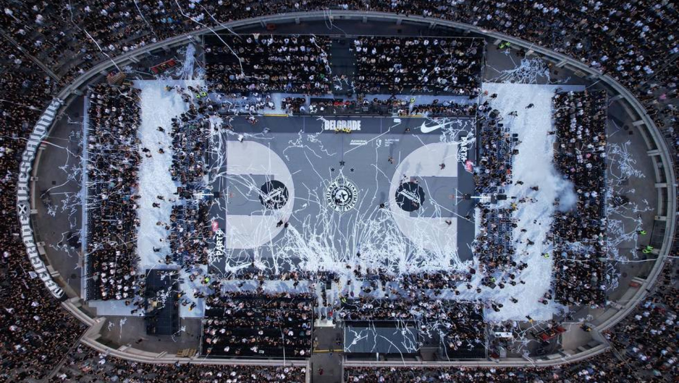 Παρτιζάν-ΠΑΟΚ: Φαντασμαγορική ατμόσφαιρα στο Βελιγράδι
