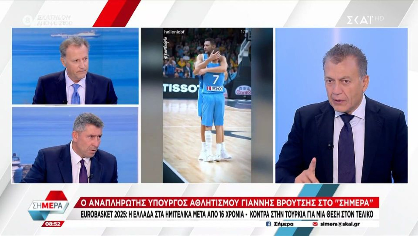 Βρούτσης: «Πανέτοιμοι να διοργανώσουμε το Final Four»