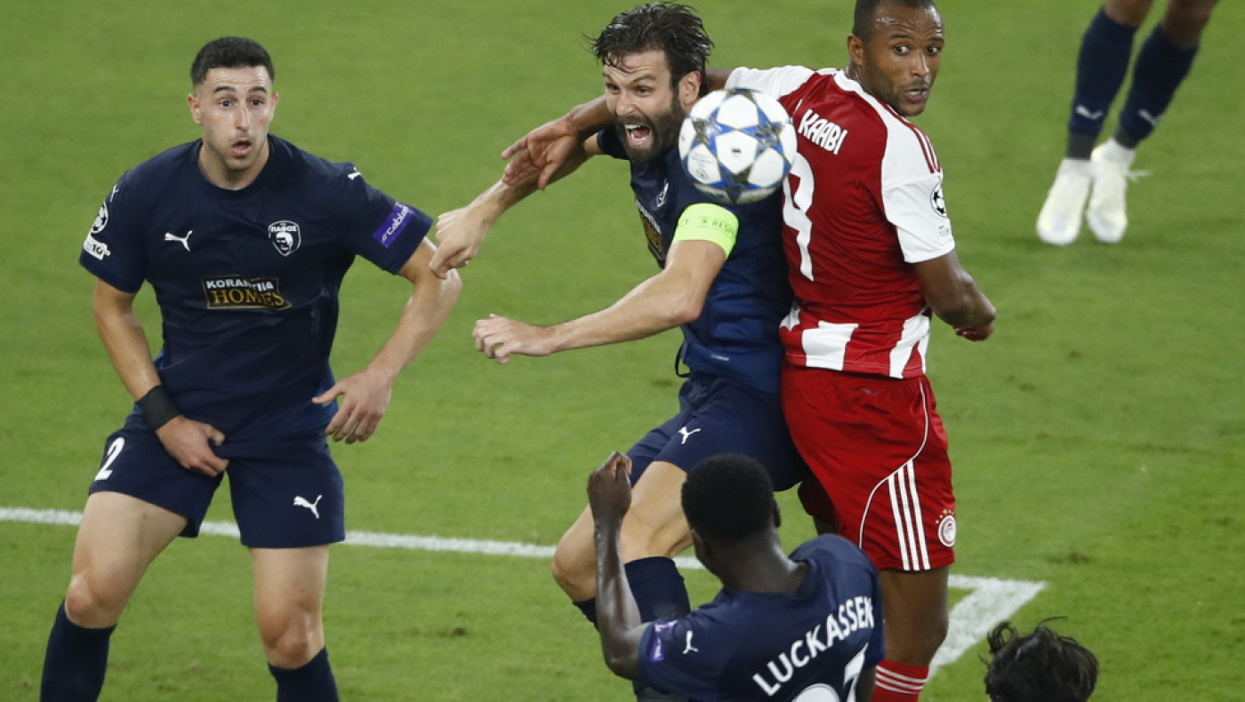 Ολυμπιακός-Champions League: Έμεινε στο μηδέν απέναντι στην Πάφο των δέκα παικτών