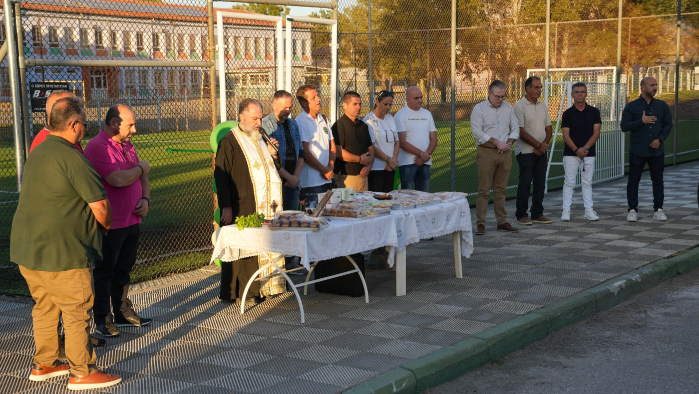 ΑΟΚ Αγίου Αθανασίου: αγιασμός και εγκαίνια γηπέδου 5Χ5