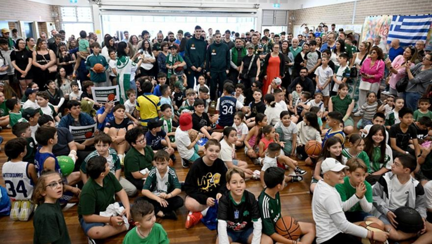 Παναθηναϊκός: Συγκινητική πρωτοβουλία στην Αυστραλία, σκόρπισε χαμόγελα σε μικρά παιδιά