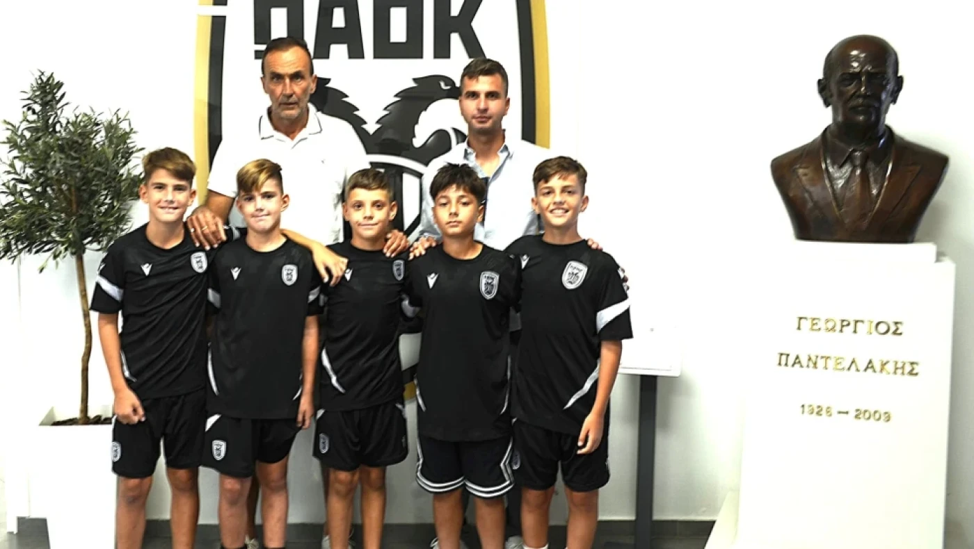 ΠΑΟΚ: Απέκτησε πέντε παιδιά από την Ακαδημία των Γιαννιτσών