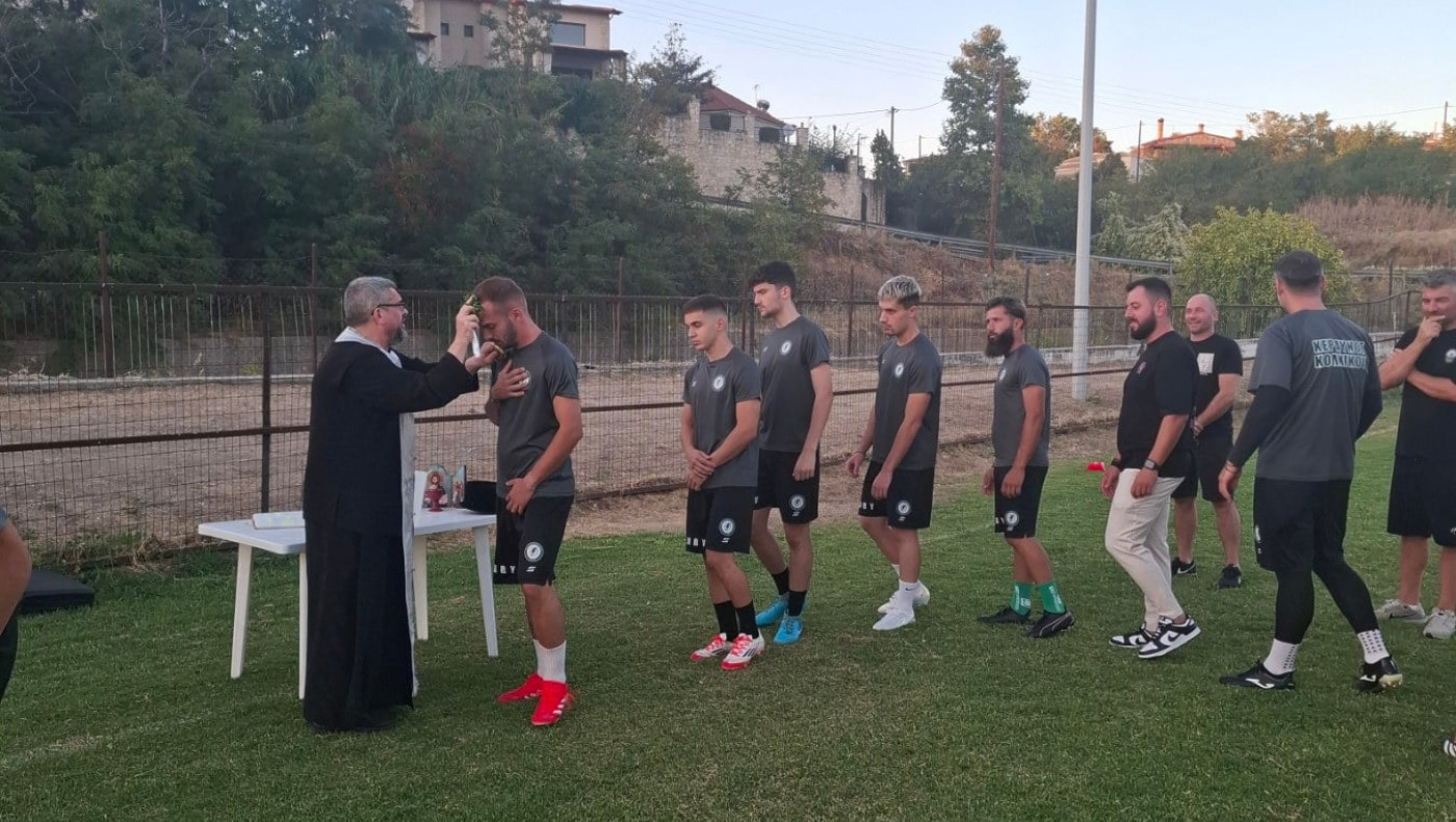 Kεραυνός Κολχικού: Αγιασμός για καλή ποδοσφαιρική χρονιά -Στις Σέρρες η ακαδημία του Μακεδονικού