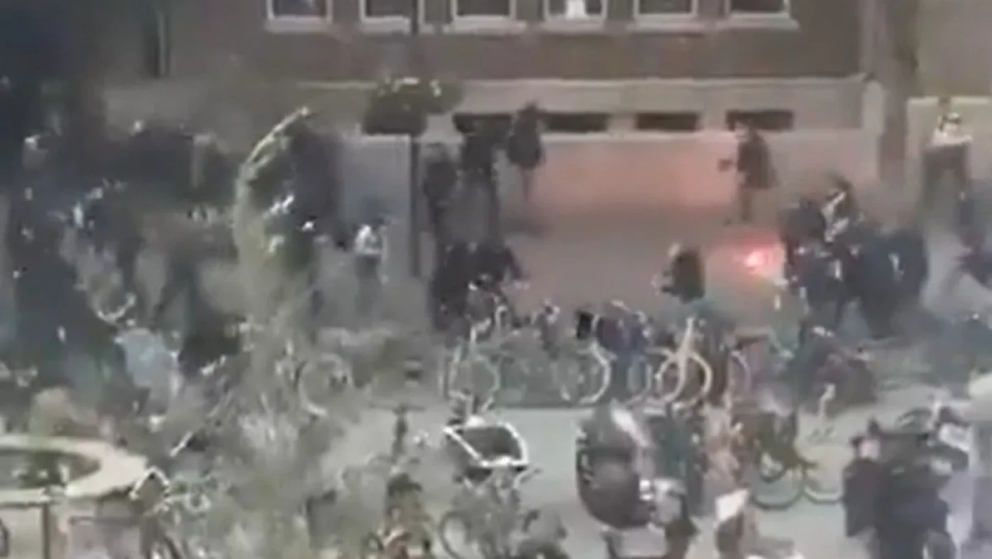 Europa League: Πεδίο μάχης η Ουτρέχτη-Άγρια επεισόδια Ολλανδών και Γάλλων οπαδών (vid)