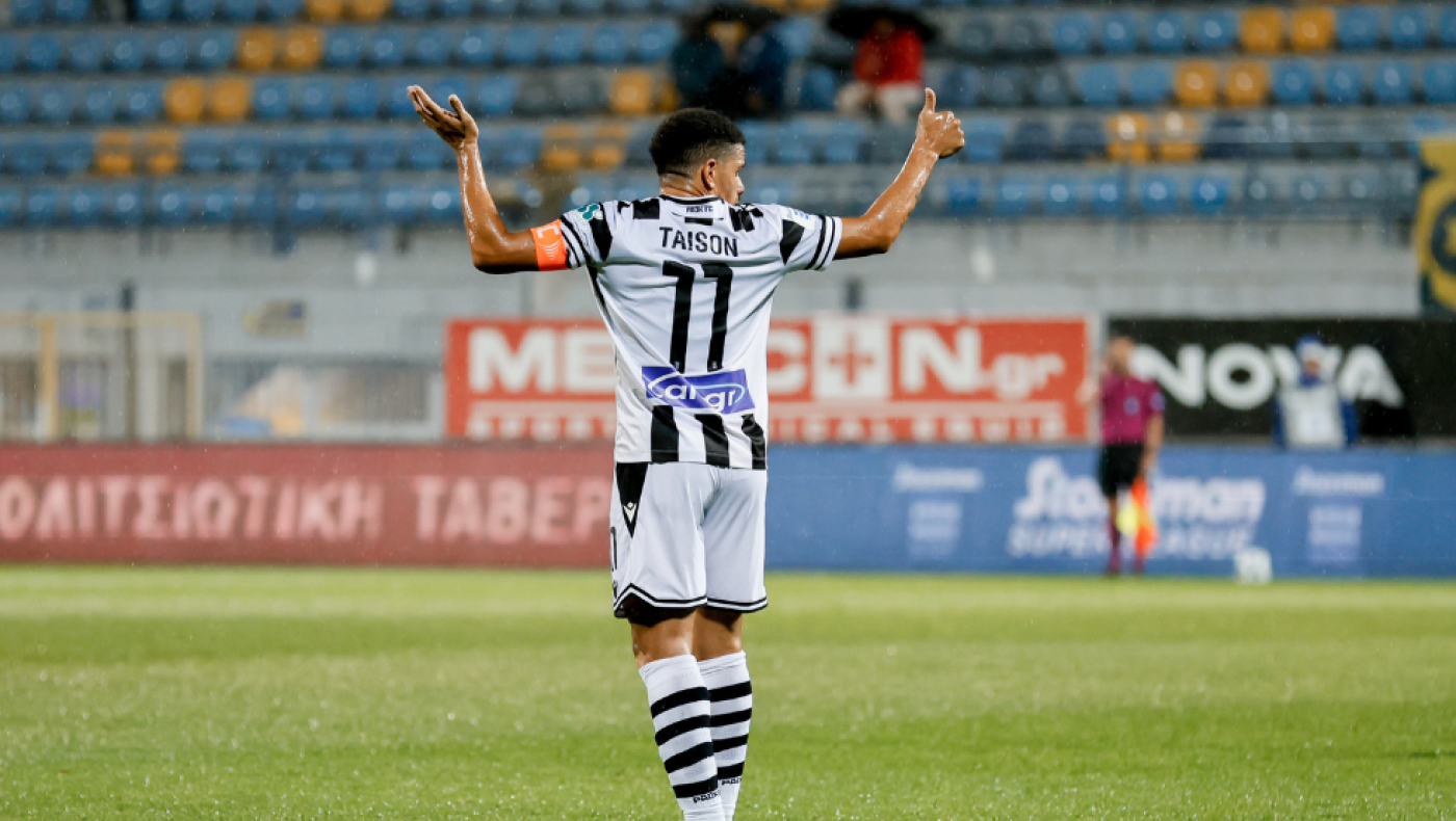 ΠΑΟΚ: Ο Τάισον τα έχει... 700