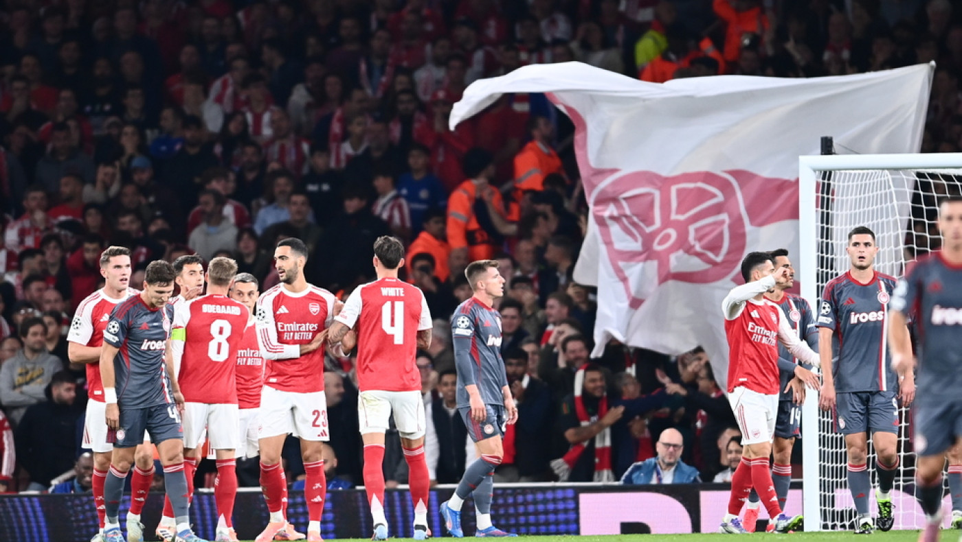 Άρσεναλ-Ολυμπιακός: Με δόση τύχης το 1-0 οι «κανονιέρηδες»