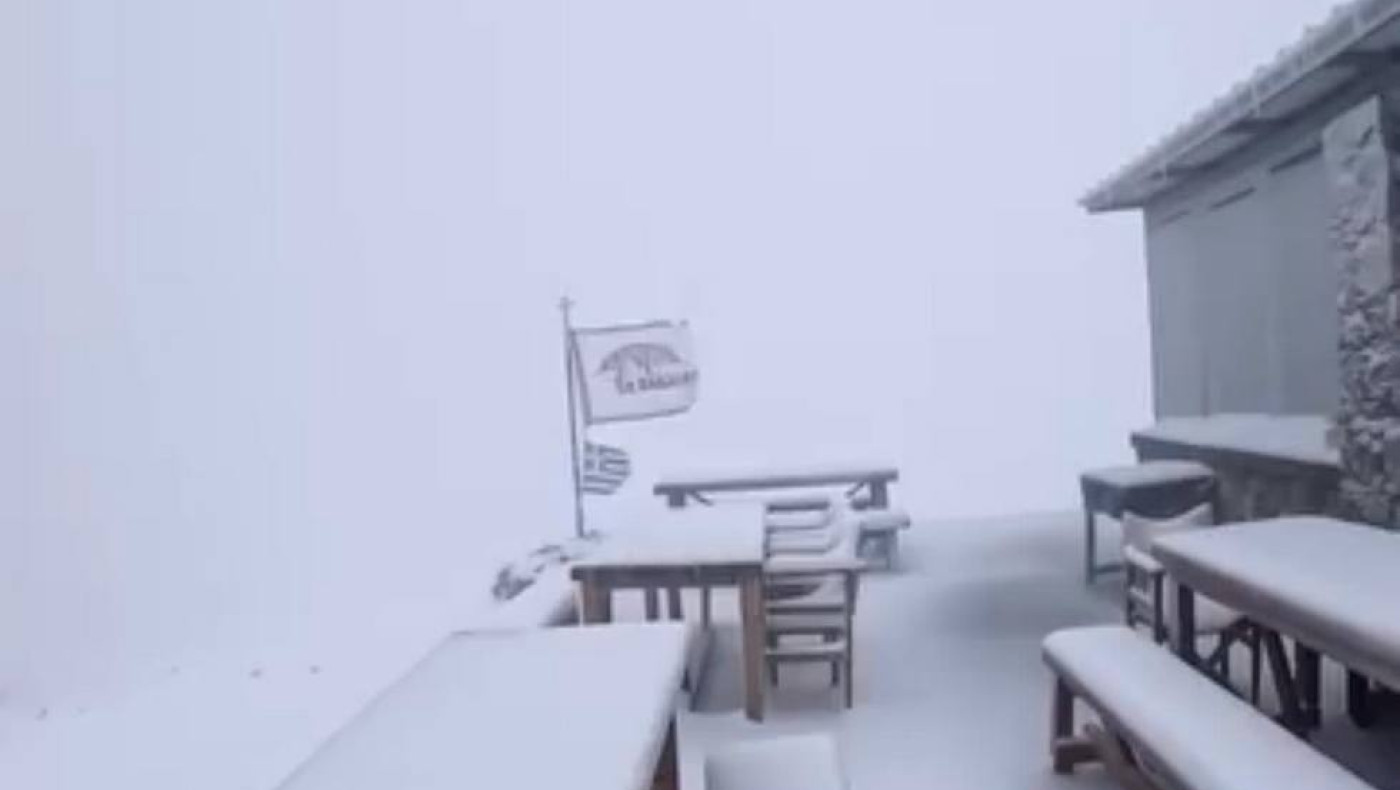 Ελλάδα: Πού έπεσε το πρώτο χιόνι της χρονιάς;