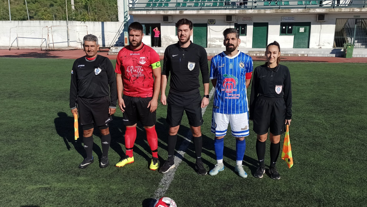 Ισόπαλοι ΑΕΝ Αστραπή και Απόλλων Ζαγκλιβερίου-Φωτορεπορτάζ