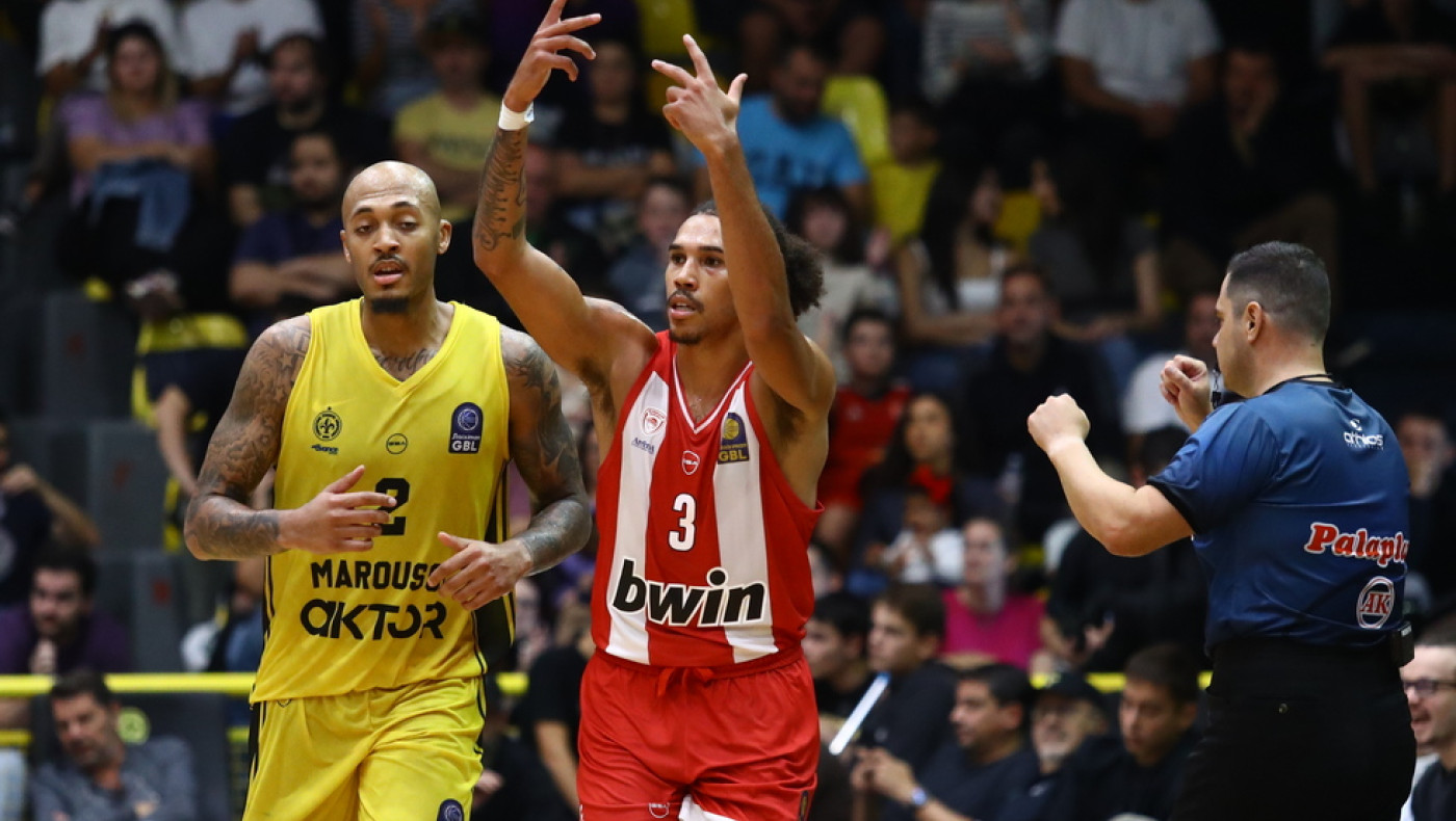 Ολυμπιακός: Εκτός για ένα μήνα ο Τάισον Γουόρντ